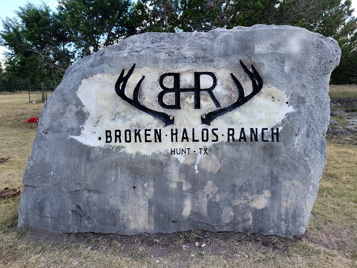 engraved stone broken halo ranch